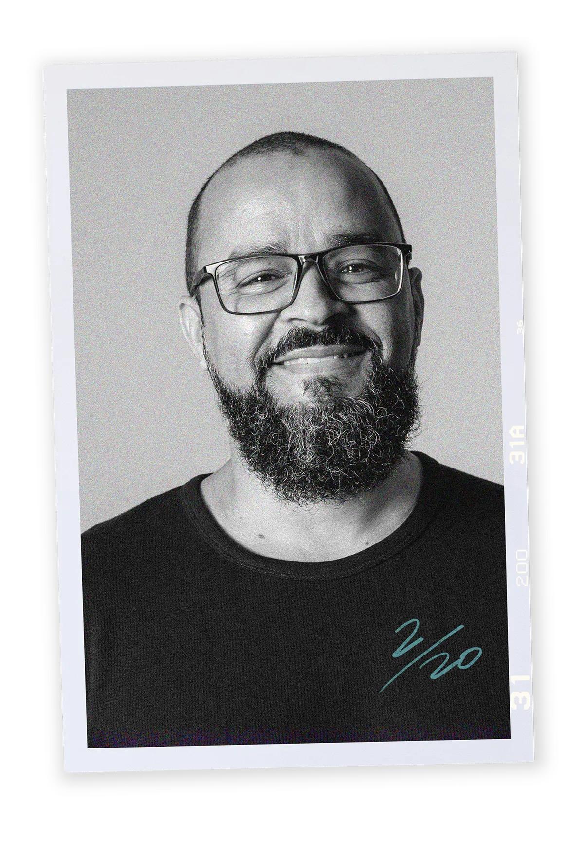 Portrait of a man smiling