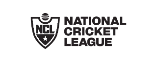 Shield-shaped logo with the letters ‘NCL’ at the top and a star below, followed by the words ‘Dallas Cricket League’ in bold, modern text.