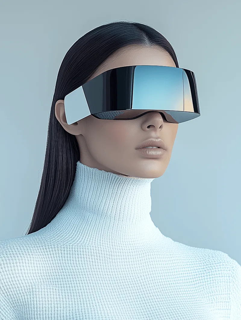 woman wearing specs