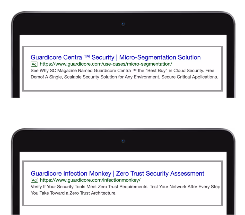 Guardicore - 5 - Paid Search Management (SEM)