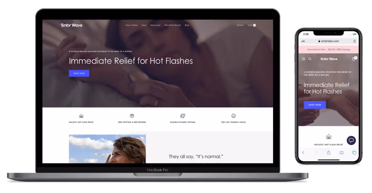 Embr -1-website-design-theme