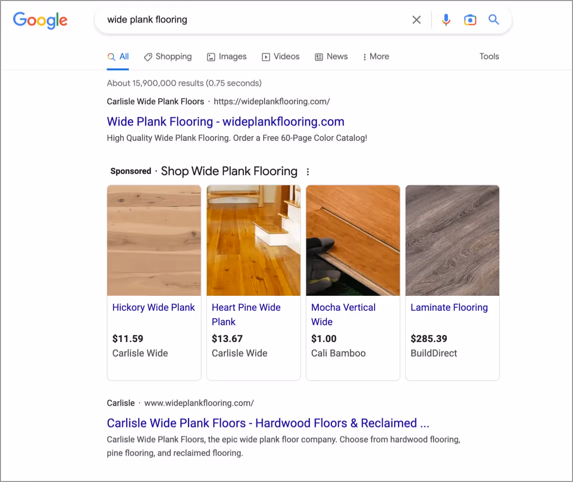 Carlisle-integrated-lead - 3 - Google Product Listing Ads (PLAs)