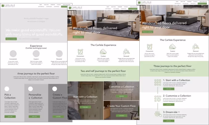Carlisle-home-page-01 Wireframe