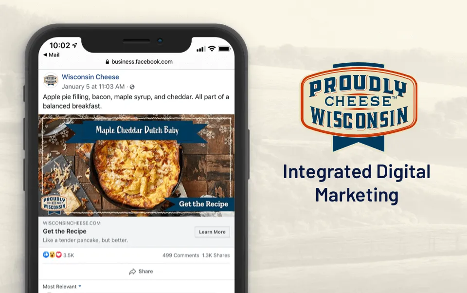 Dairy Farmers of Wisconsin Integrated Digital Marketing