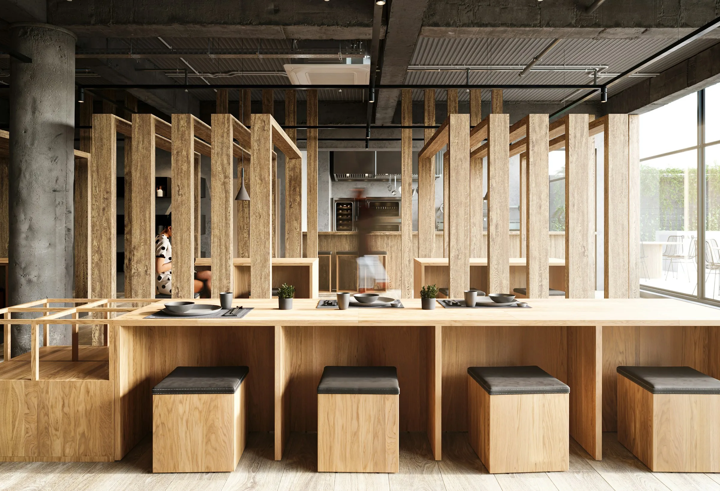 view of the office