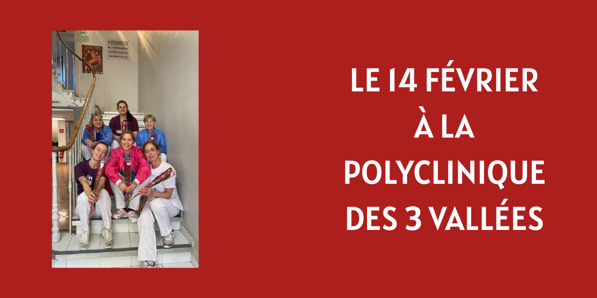 Une Saint-Valentin placée sous le signe du partage à la Polyclinique des 3 Vallées