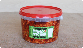 Atchar tubs and lids | Makhundu Bulk atchar