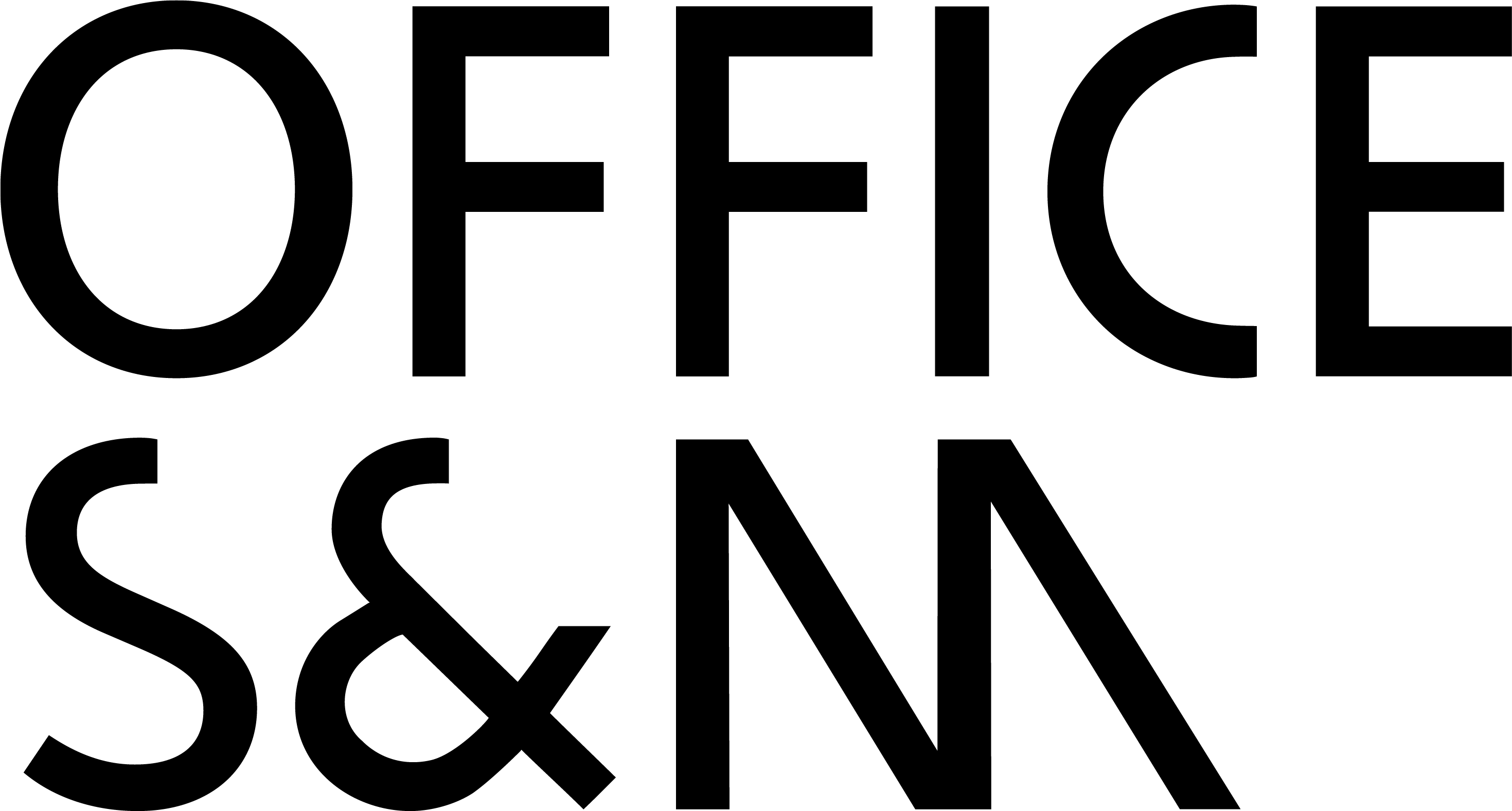 Logomark of Office S&M, an architectural studio based in London