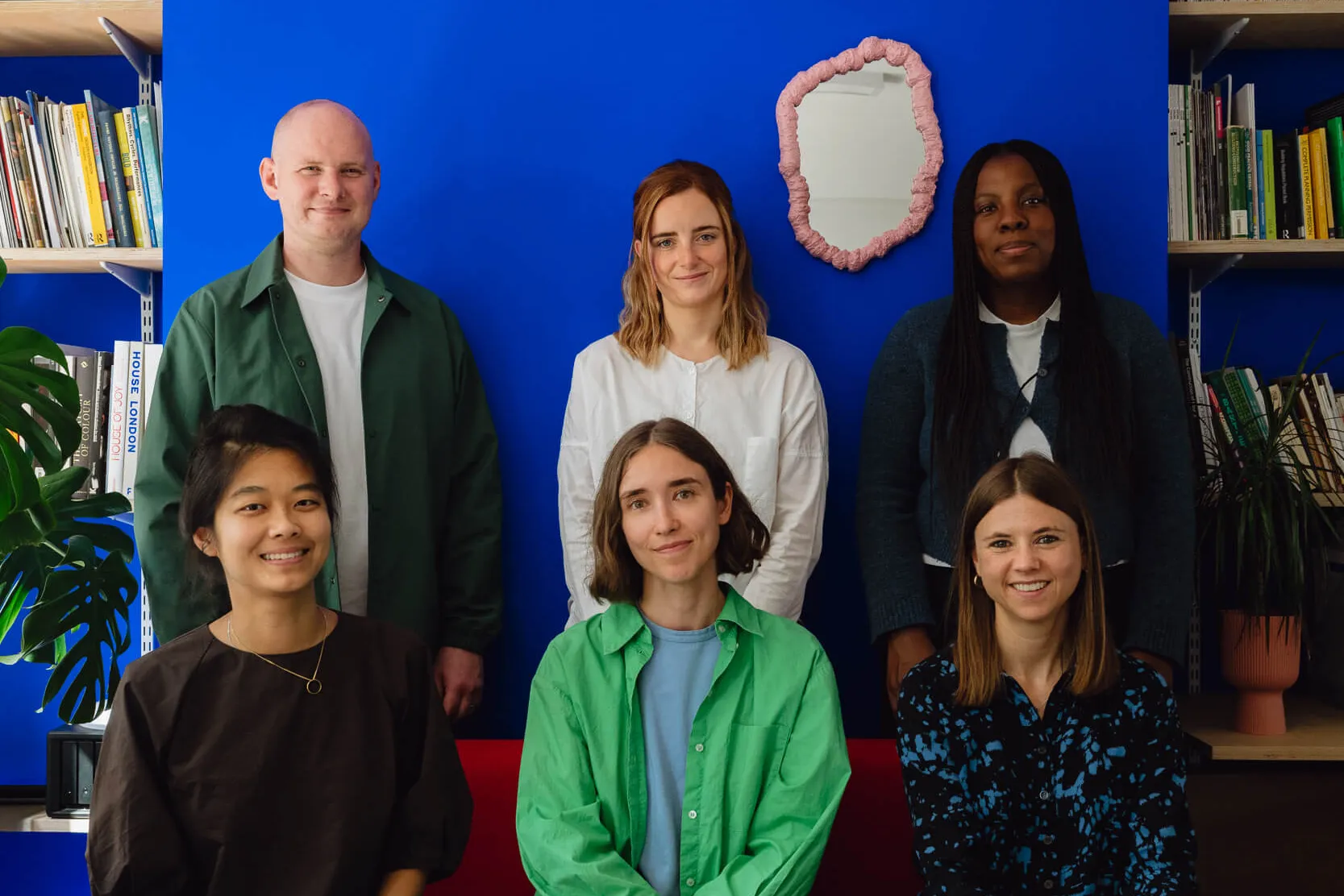 A photo of Office S&M staff in their studio. By Office S&M, RIBA Chartered Architectural Practice in London.