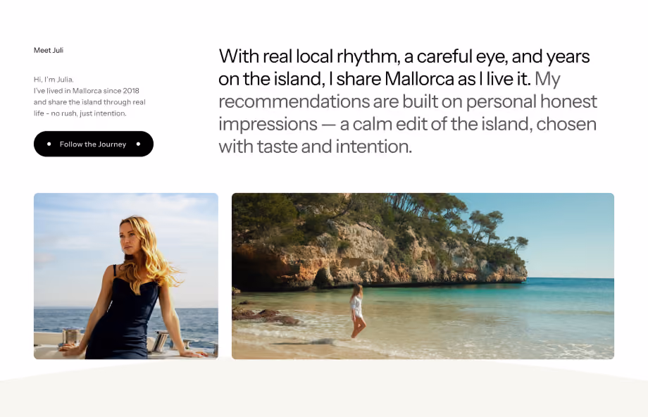 JF Mallorca website preview
