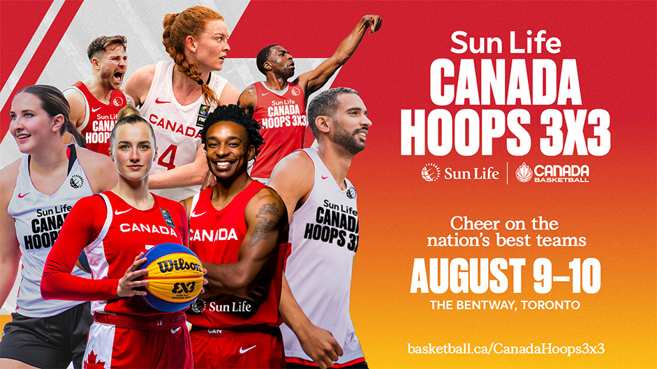 Provinces Top U23 3x3 Teams Set to Compete in Toronto at Sun Life Canada Hoops 3x3