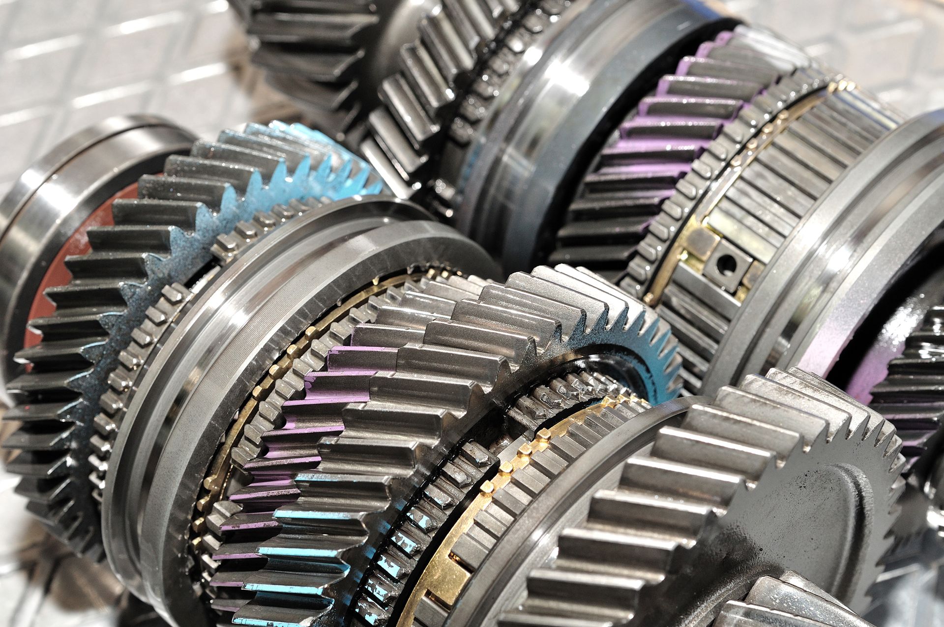 Picture of transmission gears