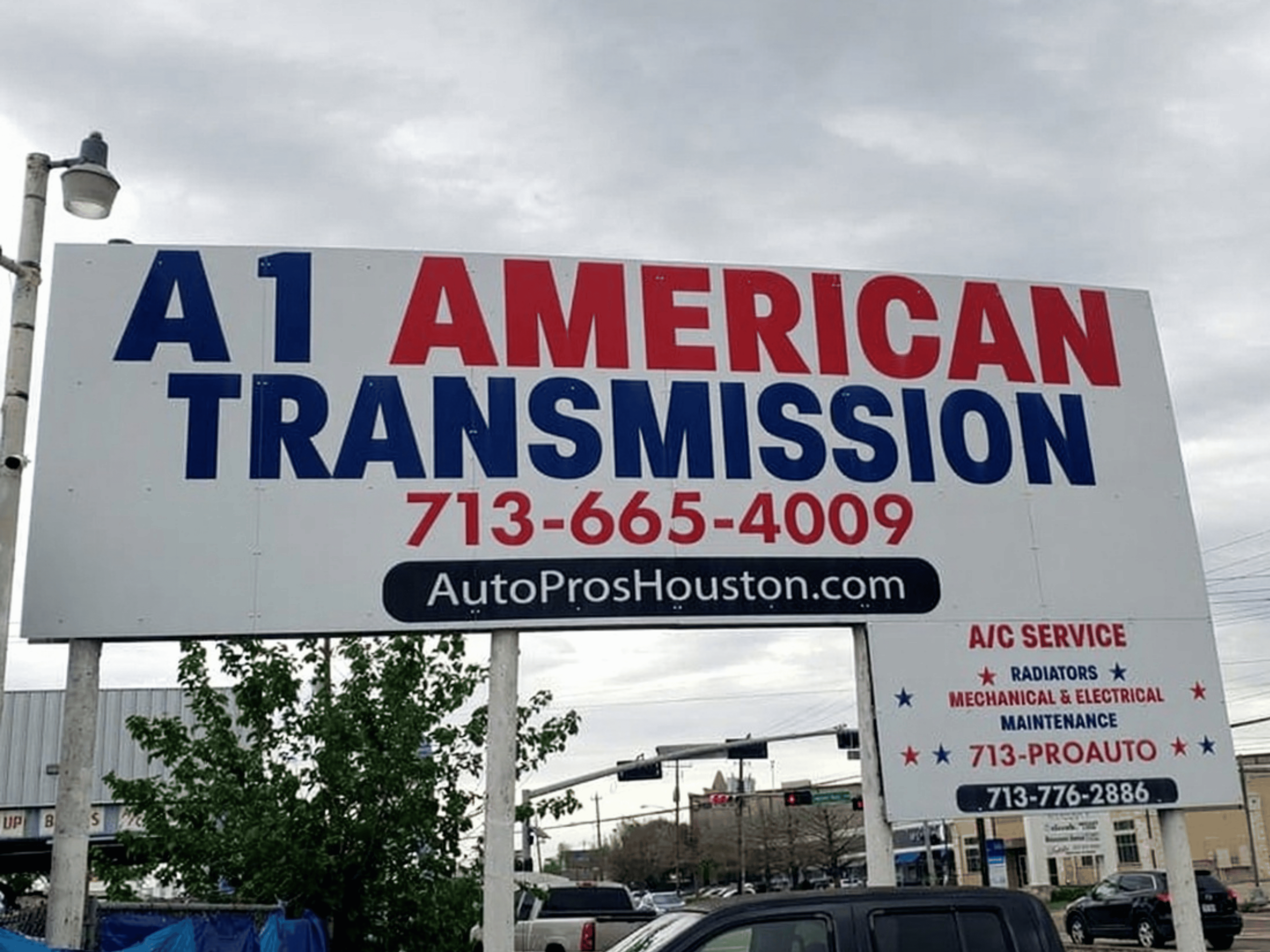 Billboard for A1 American Transmission