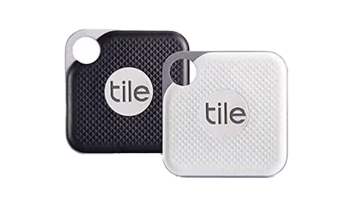 A tile branded item with the word tile on it.