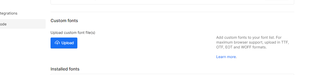 Custom Fonts - Industrial X Webflow Template
