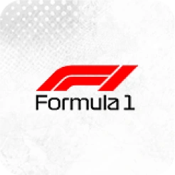 Formula 1 logo with a red stylized F and 1 above the text 'Formula 1'.