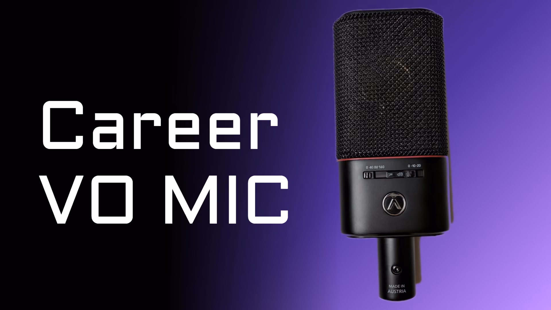 Image of the Austrian Audio OC18 large diaphragm condenser microphone