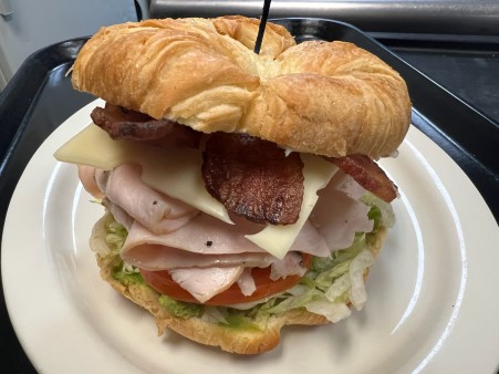 A BLT sandwich.