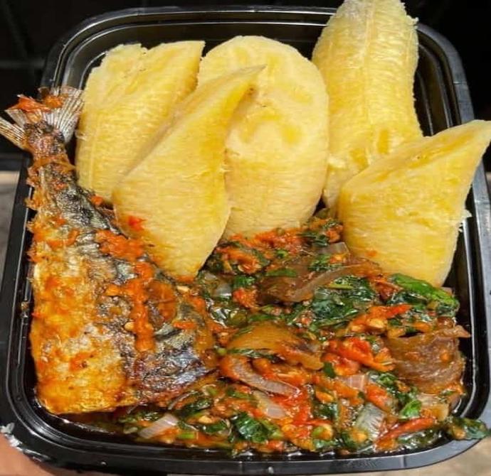 cooked plantain