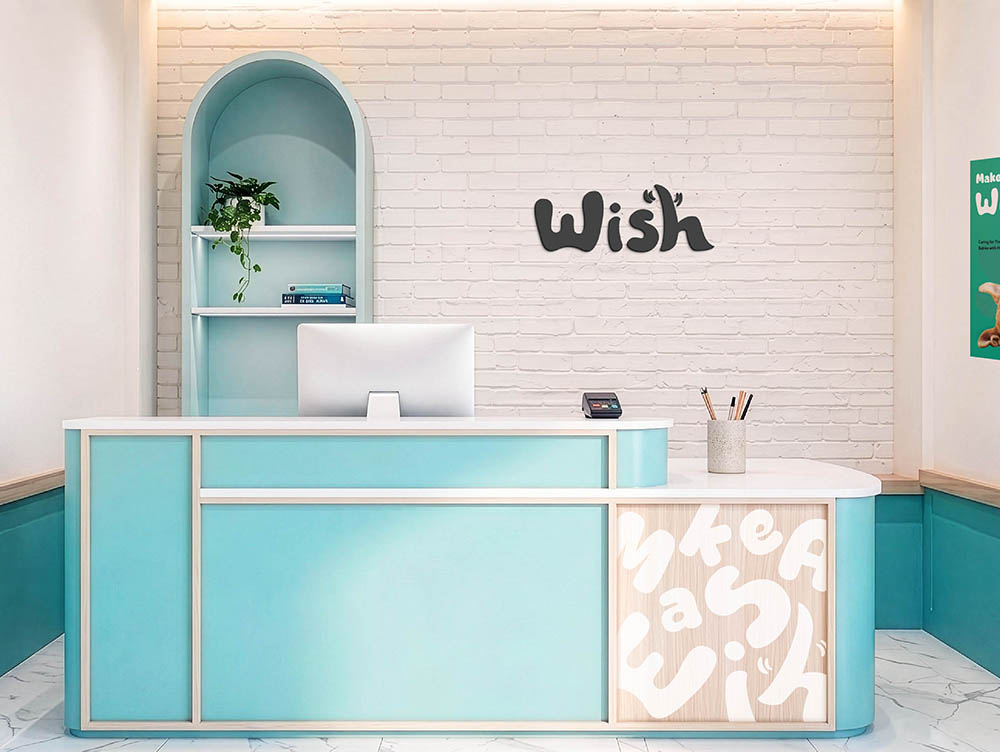 Wish毛孩診所・品牌識別系統設計