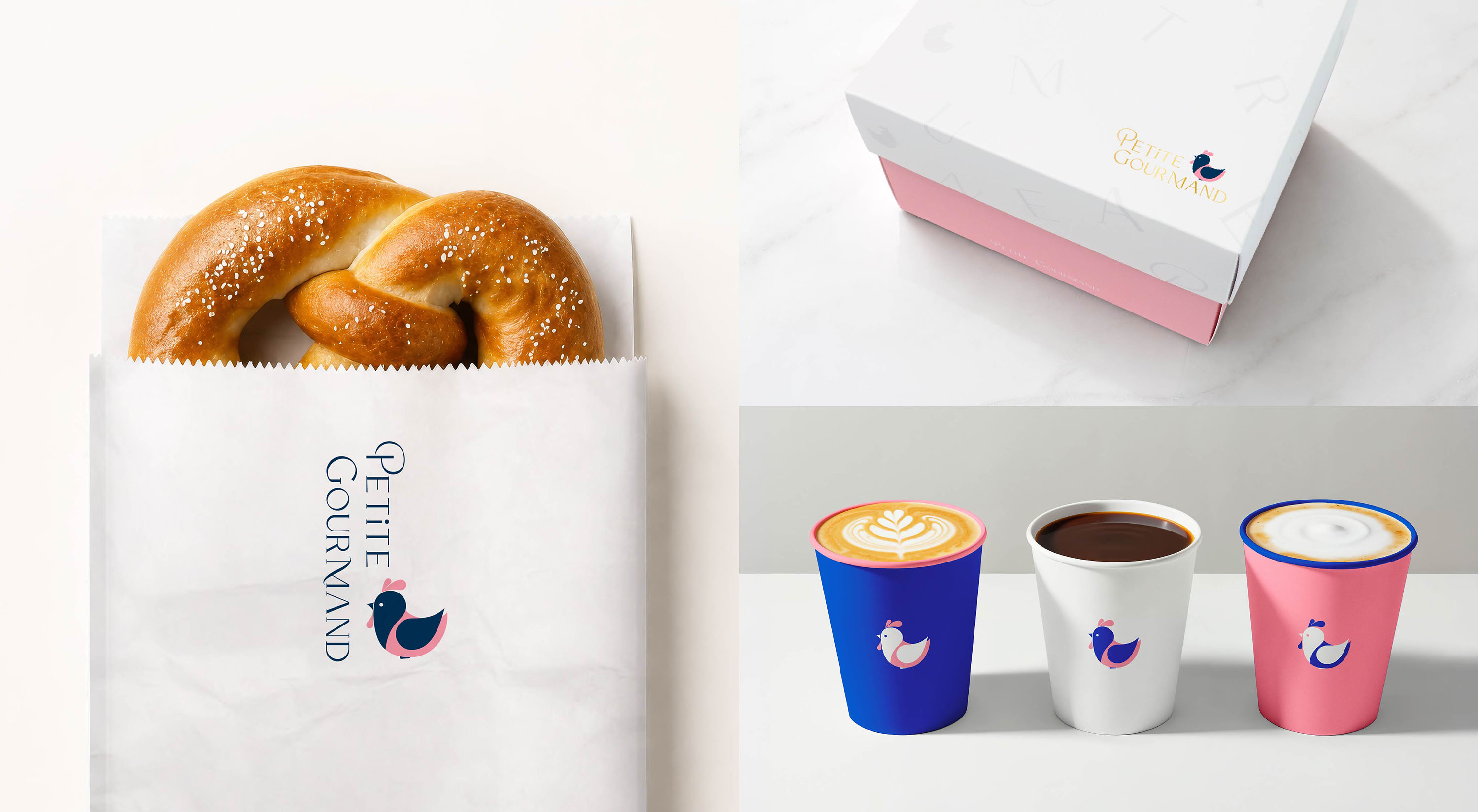 PETITES GOURMANDS 法式甜點品牌識別與包裝設計｜French Pastry Brand Identity & Packaging Design