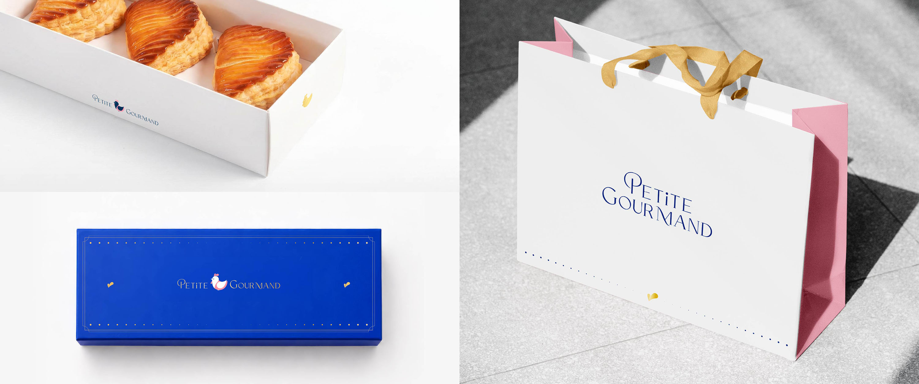 PETITES GOURMANDS 法式甜點品牌識別與包裝設計｜French Pastry Brand Identity & Packaging Design
