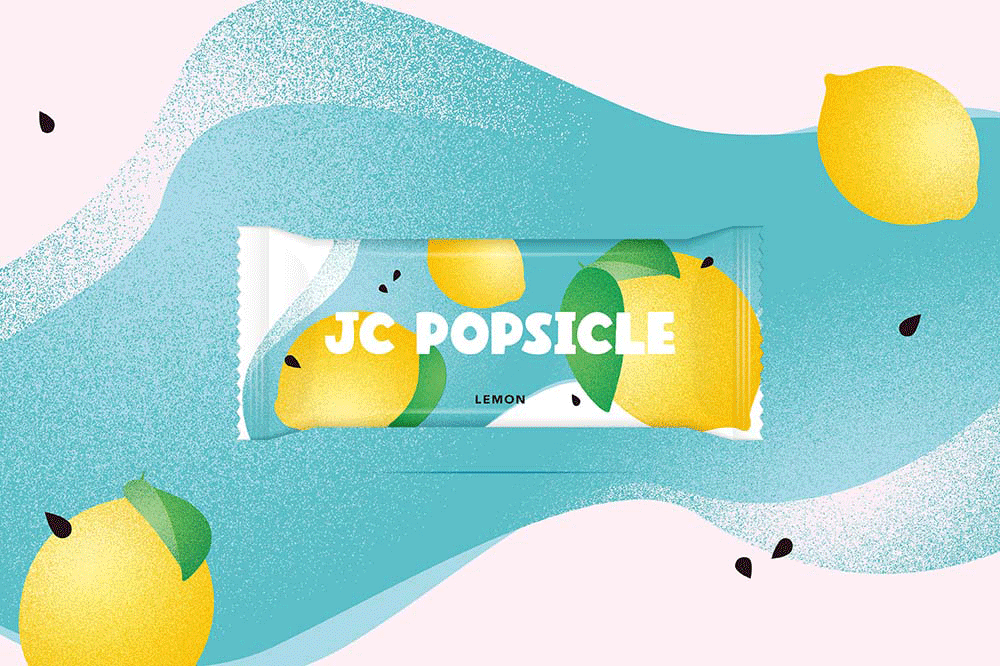 JC POPSICLE｜鮮果冰棒包裝設計