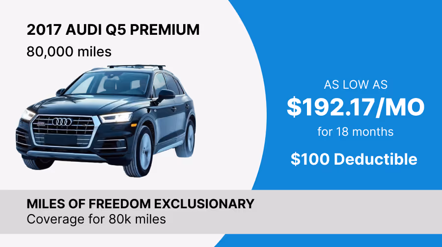 2017 AUDI Q5 PREMIUM