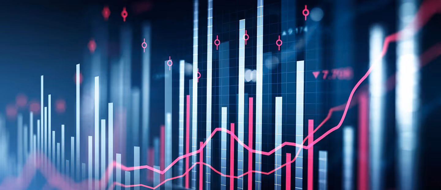 Illustration of a graph going up