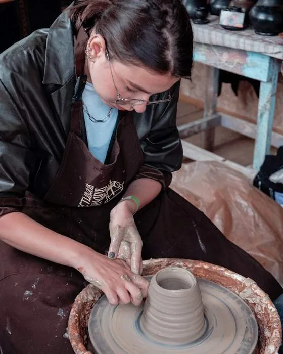 Pottery class
