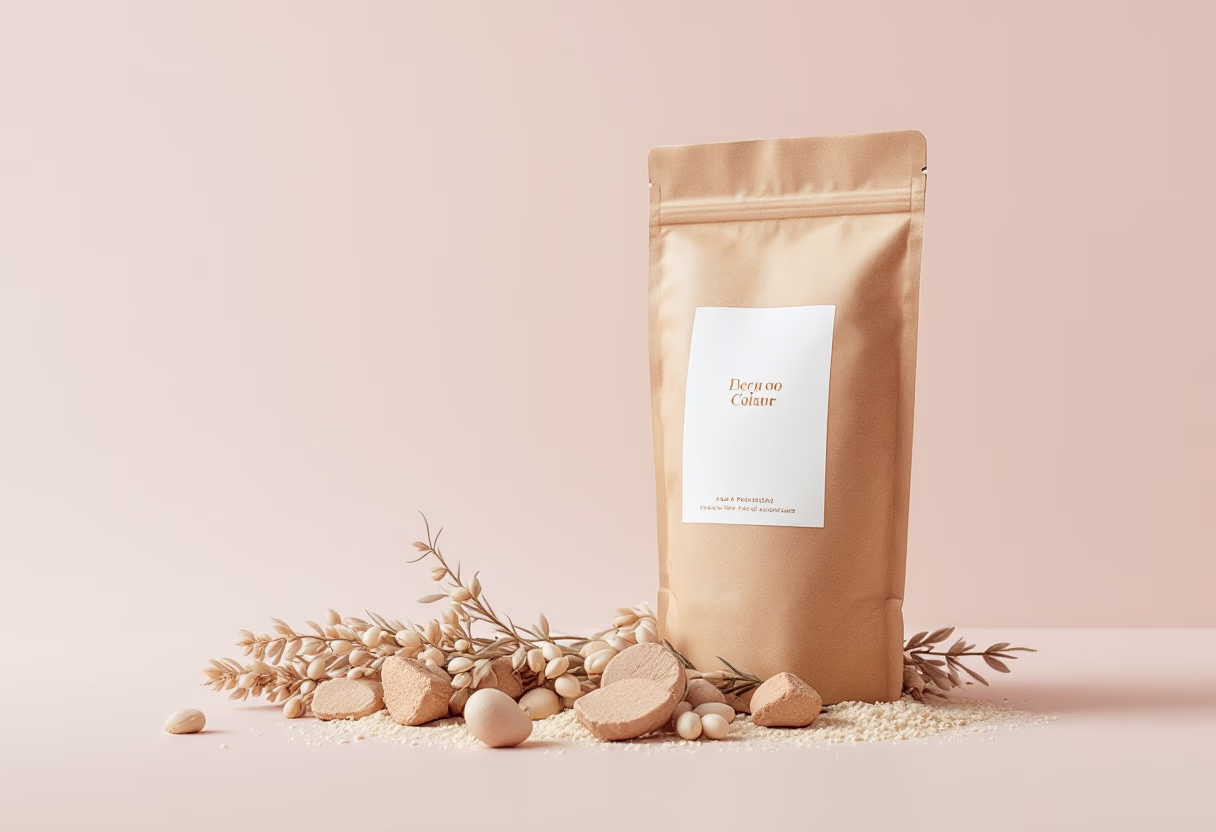 image of eco-friendly packaging at a manufacturing facility