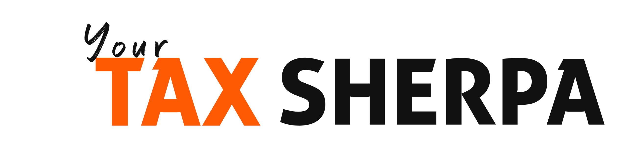 A logo of Your Tax Sherpa bookkeeping and tax services