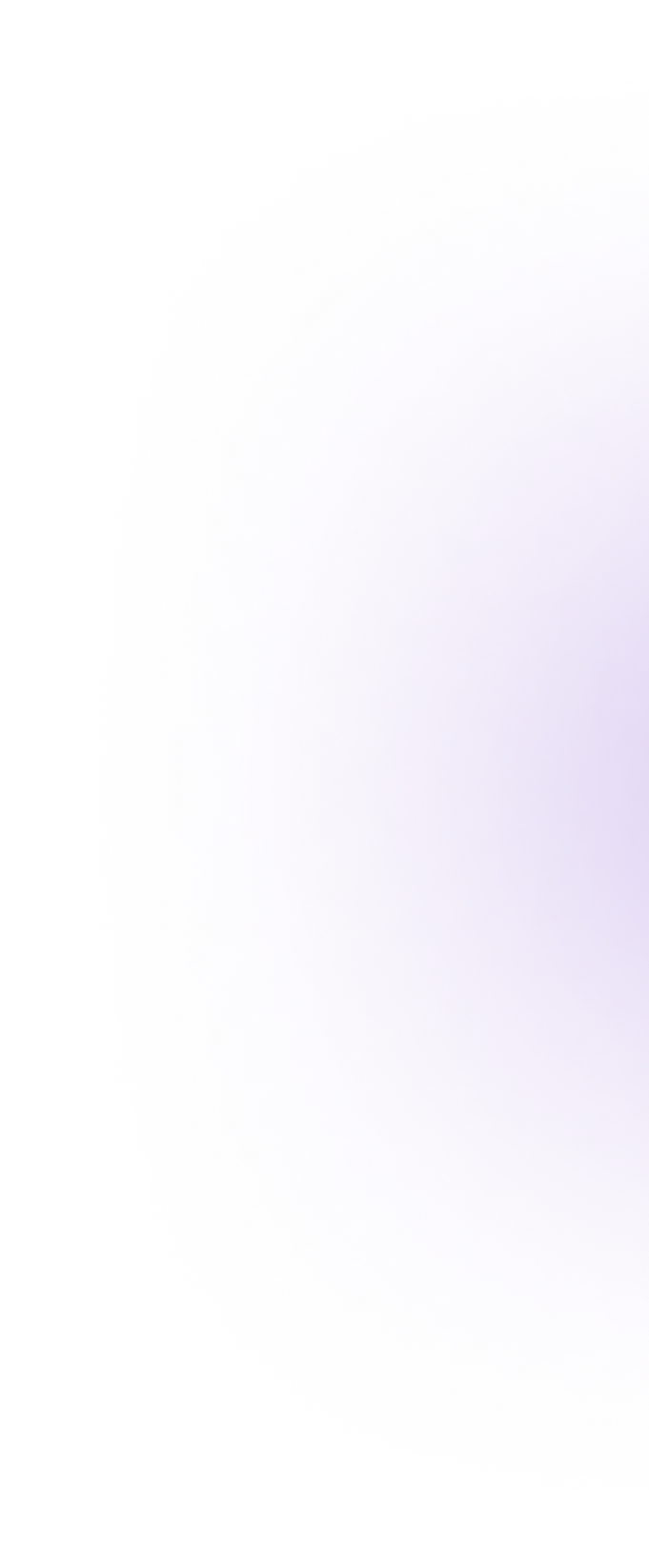 Purple gradient background image on the right side