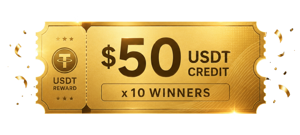 $50 USDT Credit webinar reward