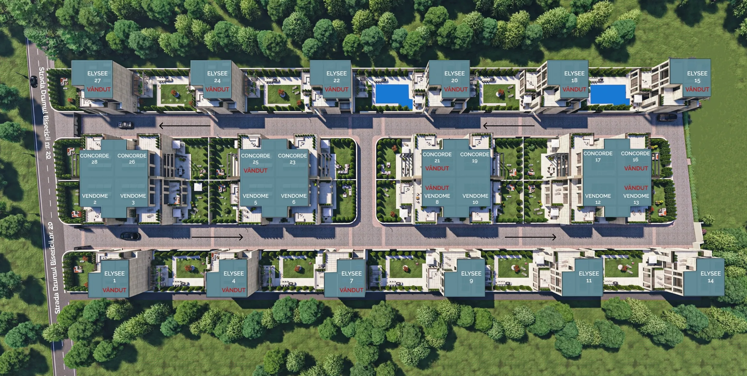 La Maison Jardins Pipera vila