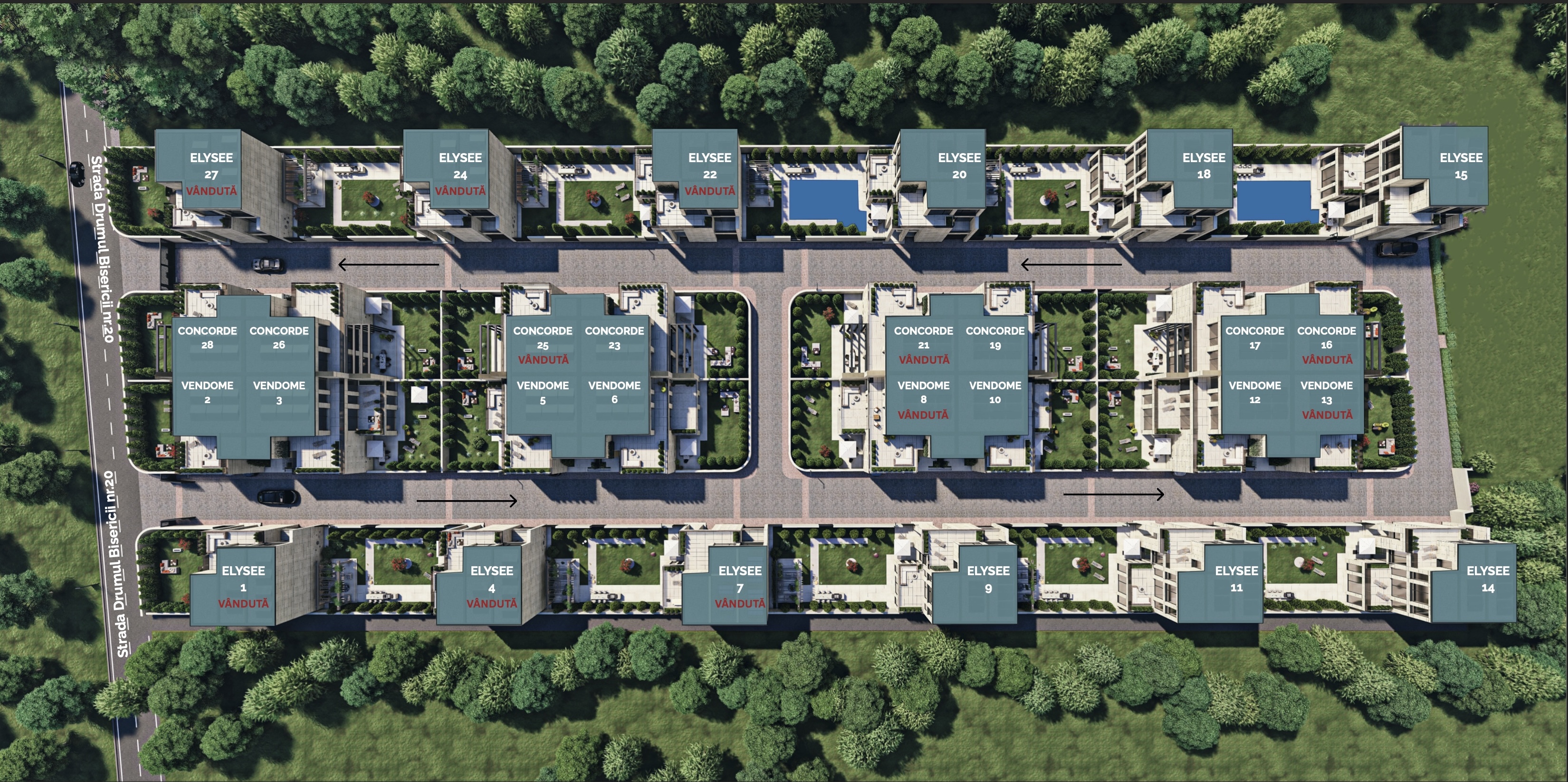 La Maison Jardins Pipera vila
