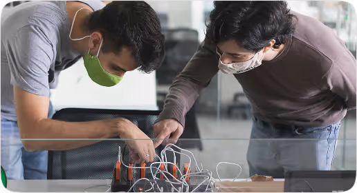 fusion of creative thinking and engineering excellence to drive progress and foster a forward-thinking work environment.