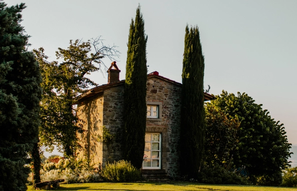 Estate outbuilding at Tenuta Casucci