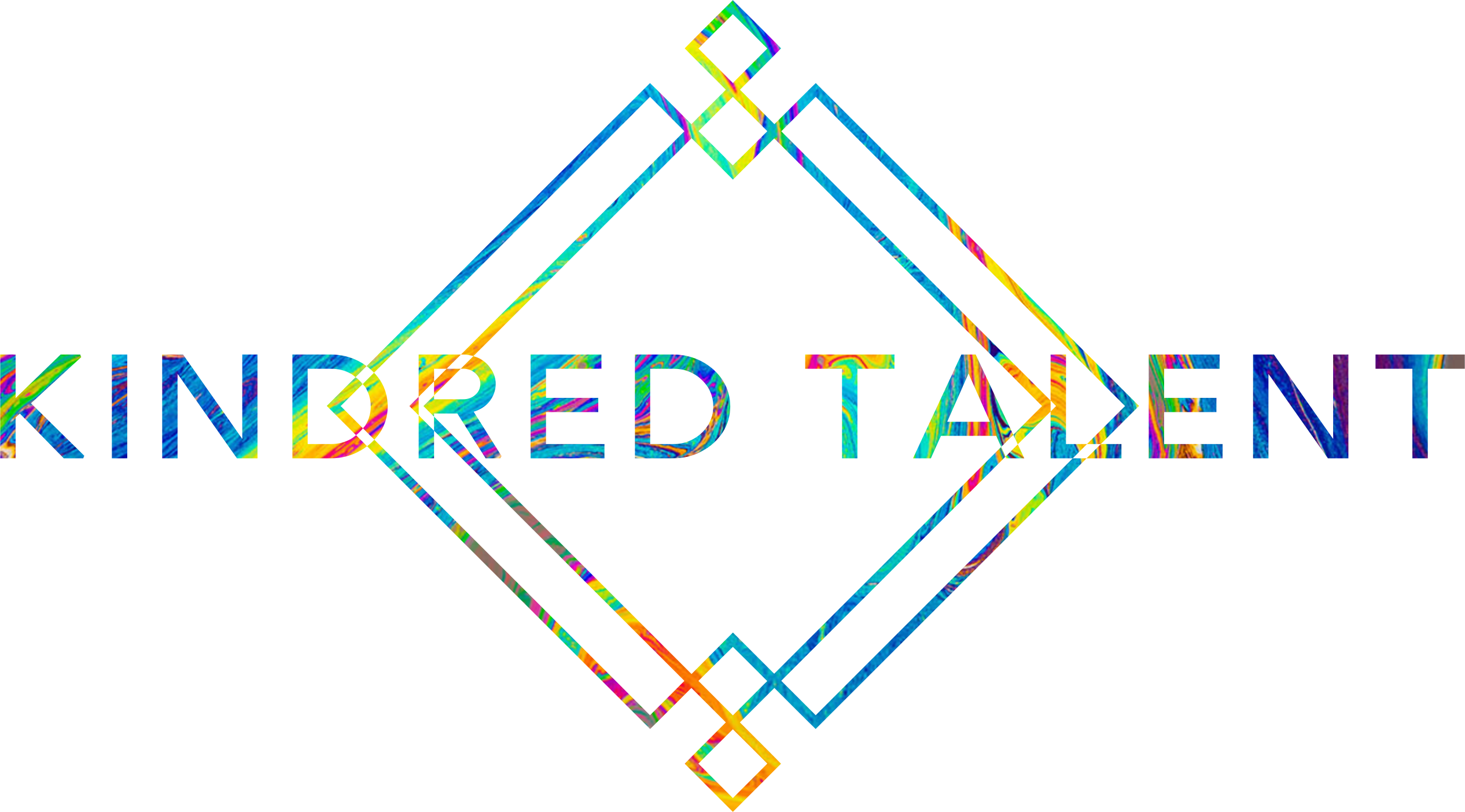 Kindred Talent Logo (Color for Inclusiveness)