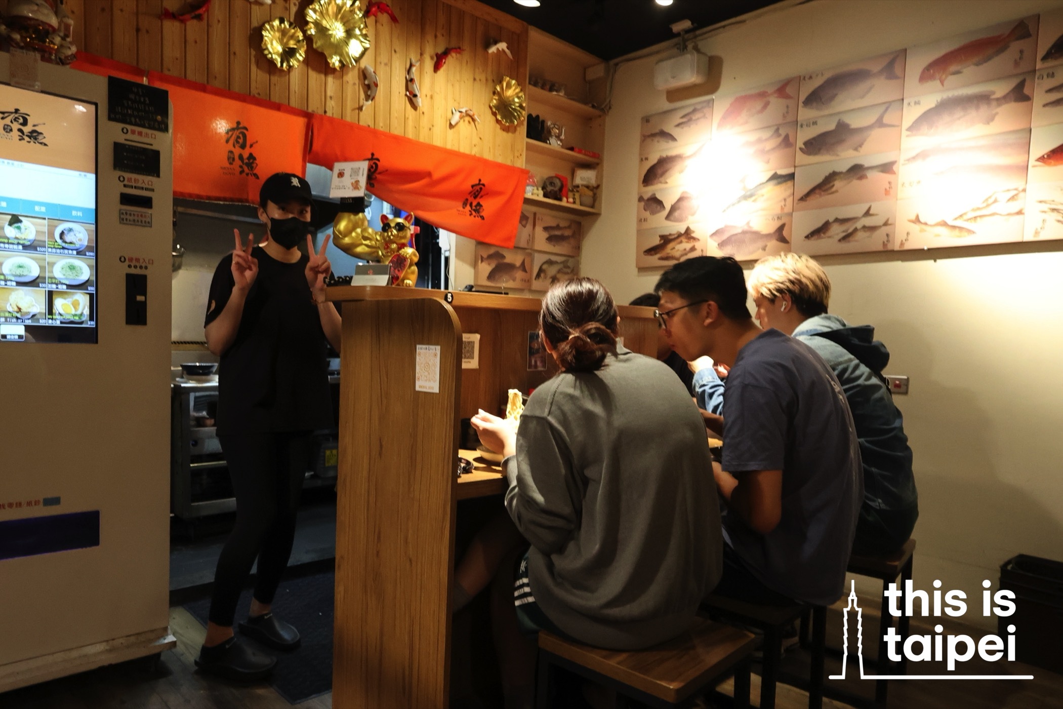 Universal Tonkotsu Ramen Nagi in Ximending area. (Photo by JT, July 2025 / © This Is Taipei)