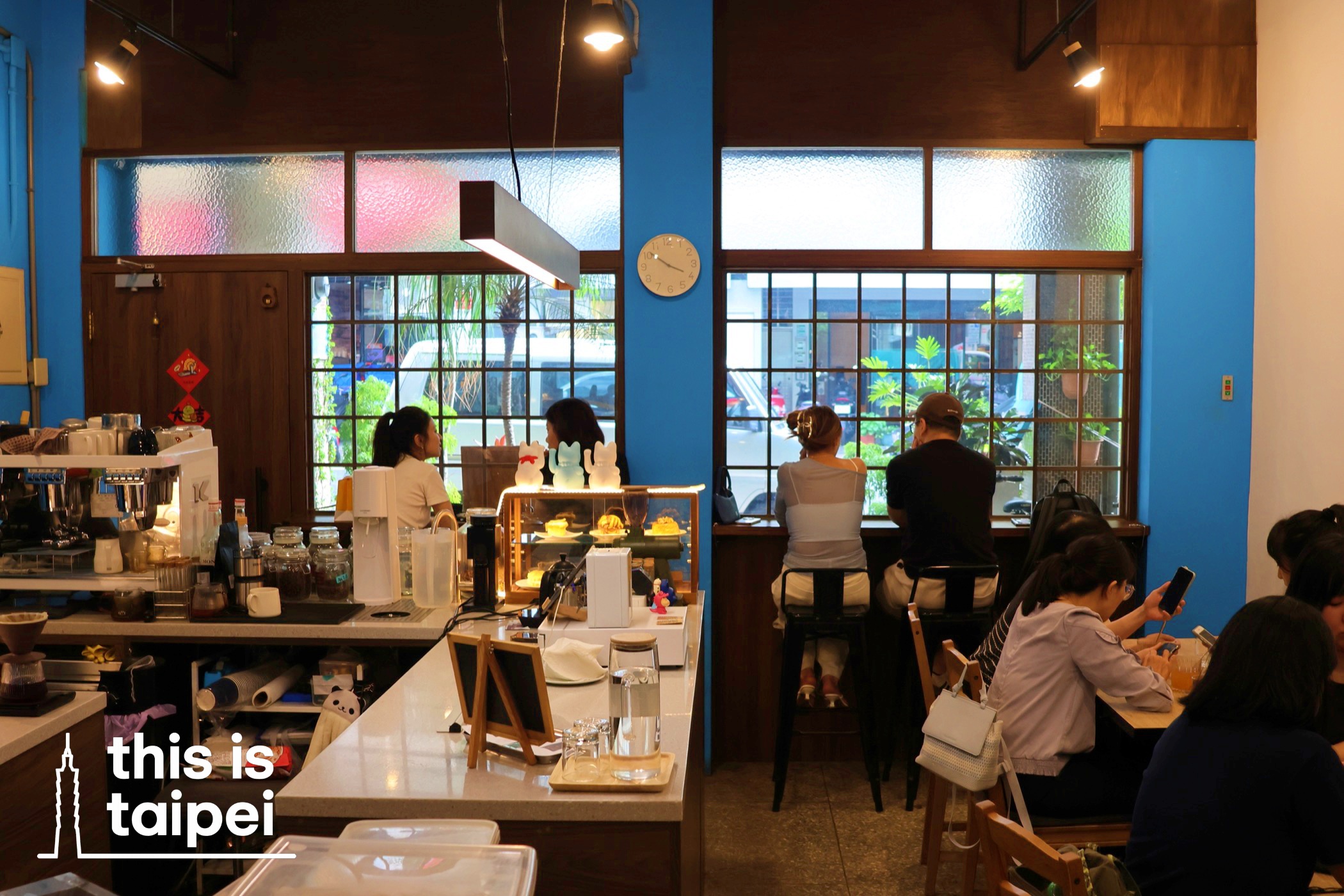 Supreme Beans Coffee in Zhongzheng District. (Photo by JT, July 2025 / © This Is Taipei) 