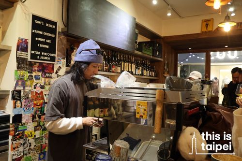 Coffee Stand By Me in Datong District. (Photo by JT, January 2026 / © This Is Taipei)