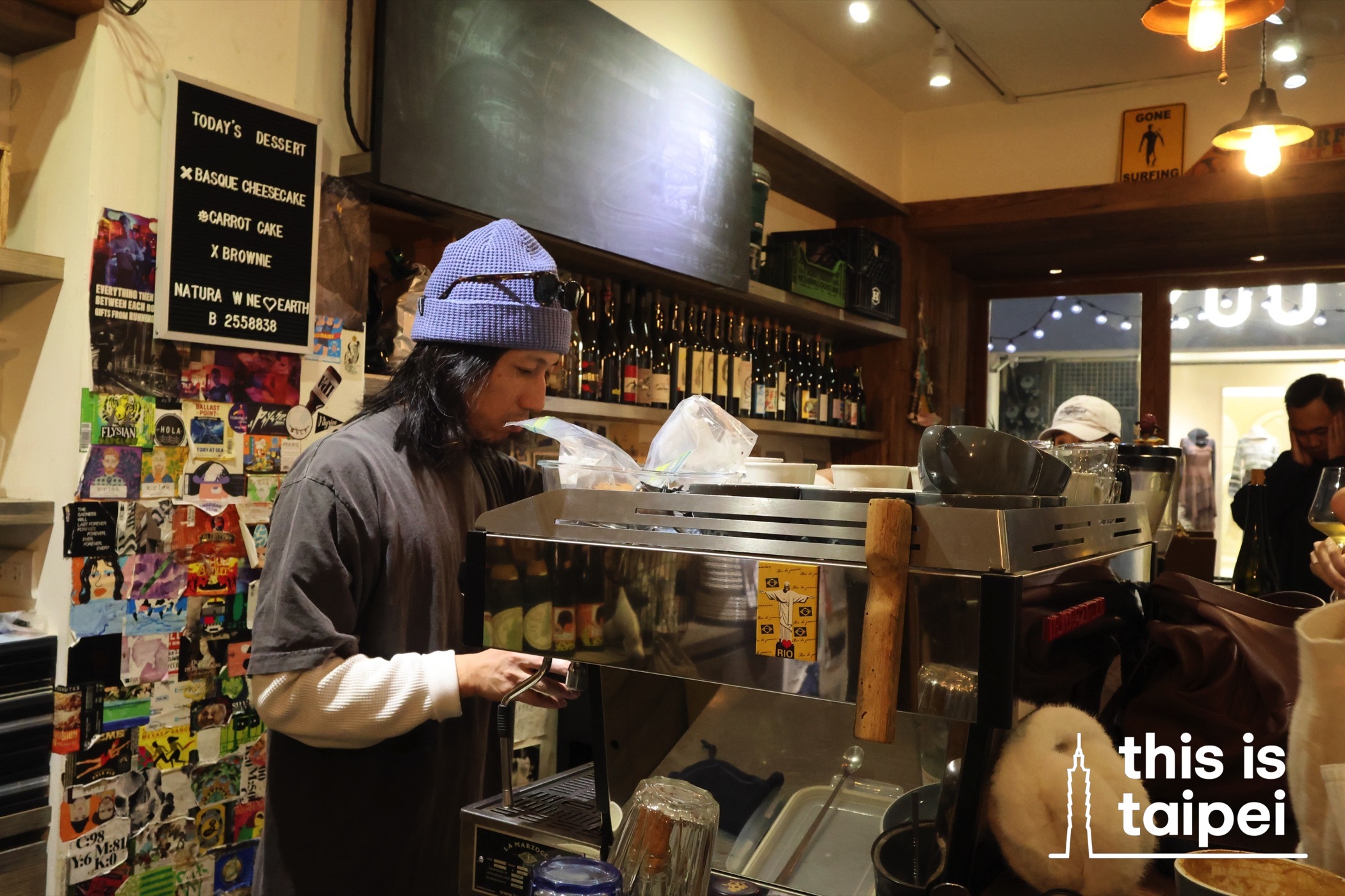 Coffee Stand By Me in Datong District. (Photo by JT, January 2026 / © This Is Taipei)