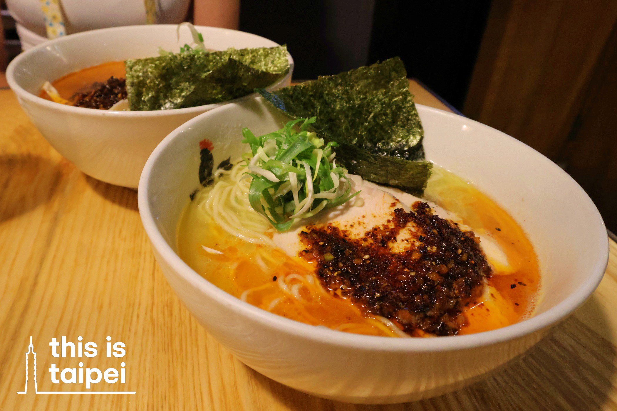 Totto Ramen in Ximending area. (Photo by JT, July 2025 / © This Is Taipei)