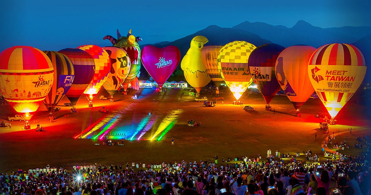 Promotional materials from the Taitung County Government.