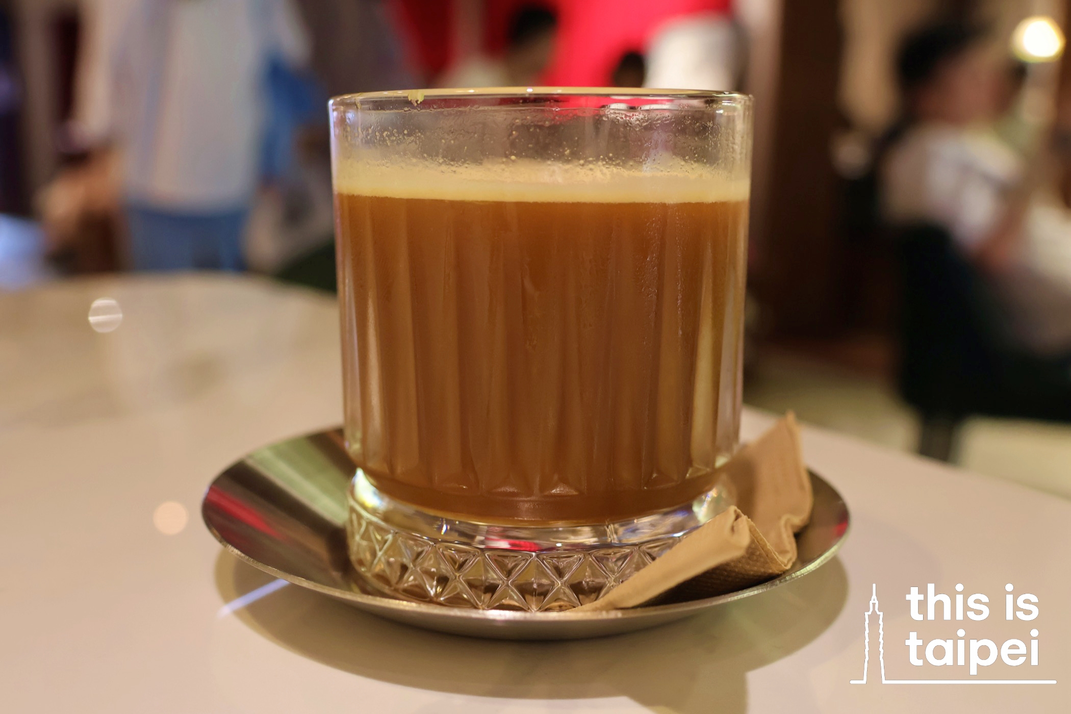 A Sicilian Lemon Coffee from All Day Roasting Company in Datong District. (Photo by KB, May 2026 / © This Is Taipei)