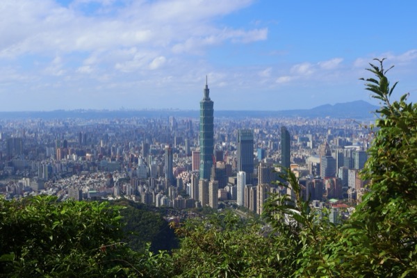 Spots for great Taipei 101 views
