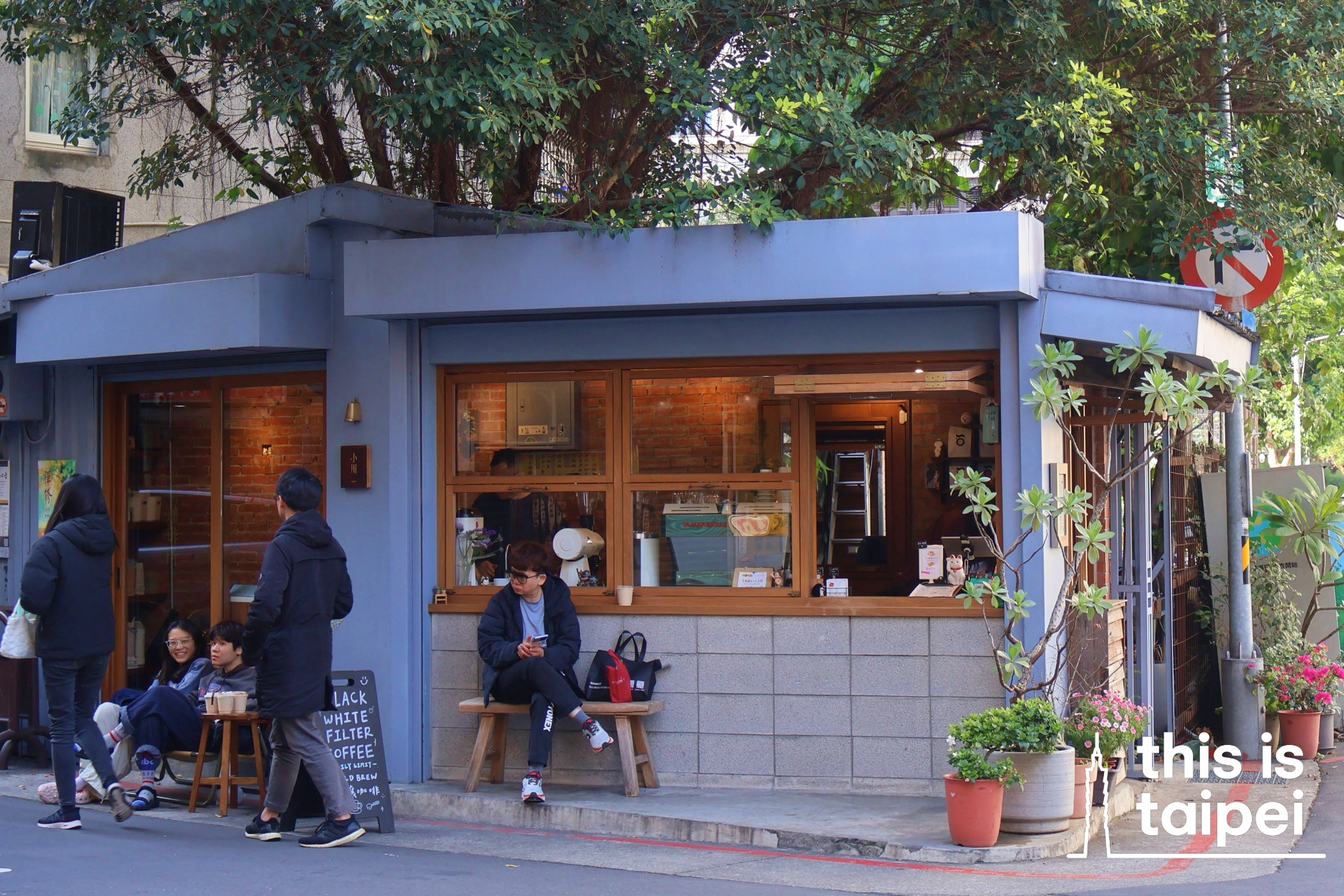 Cafe Ogawa in Xinyi District. (Photo by KB, March 2026 / © This Is Taipei)