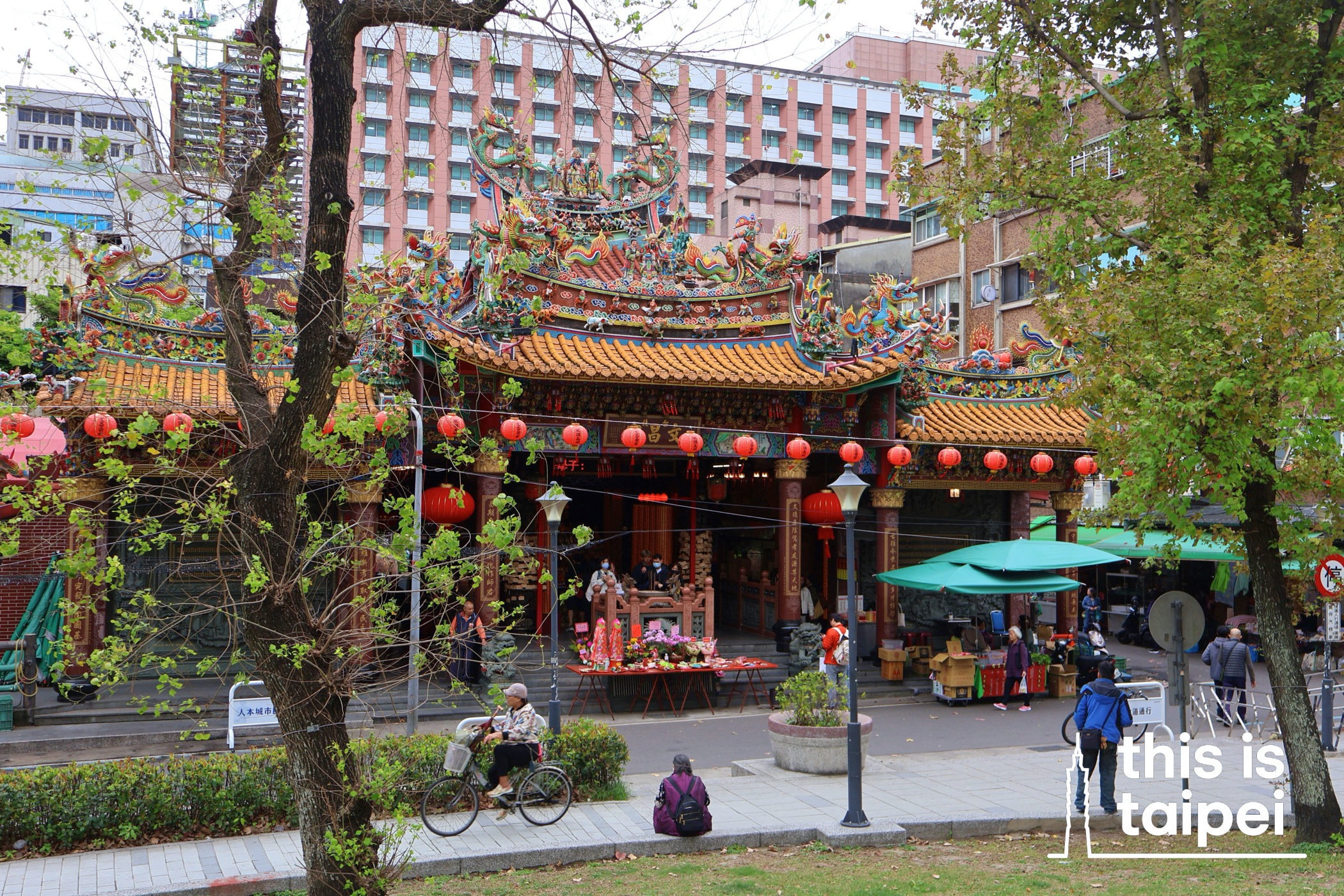 Wen Chang Temple in Daan District. (Photo by KB, March 2026 / © This Is Taipei)
