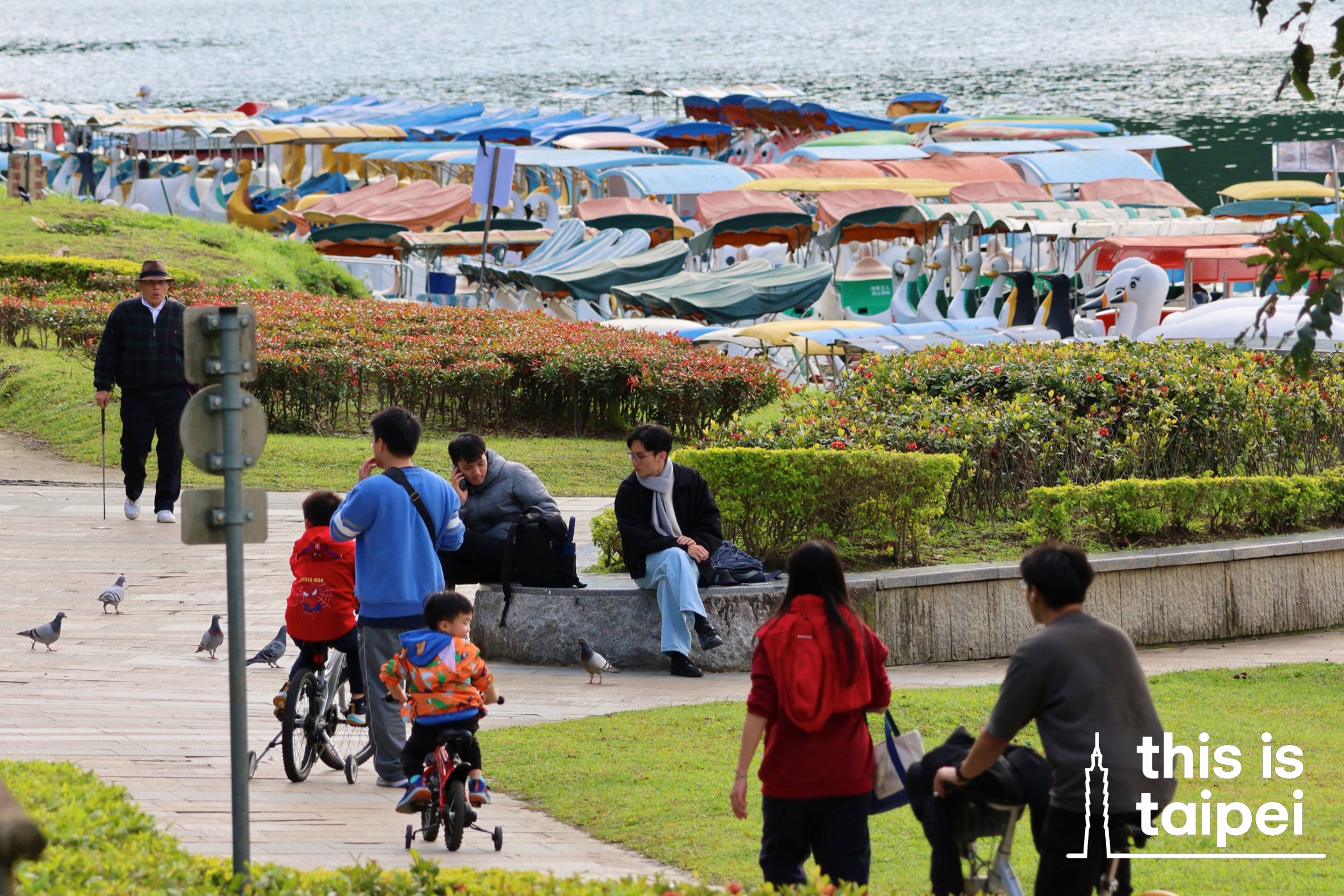 Bitan Scenic Area in New Taipei's Xindian District. (Photo by JT, February 2026 / © This Is Taipei)